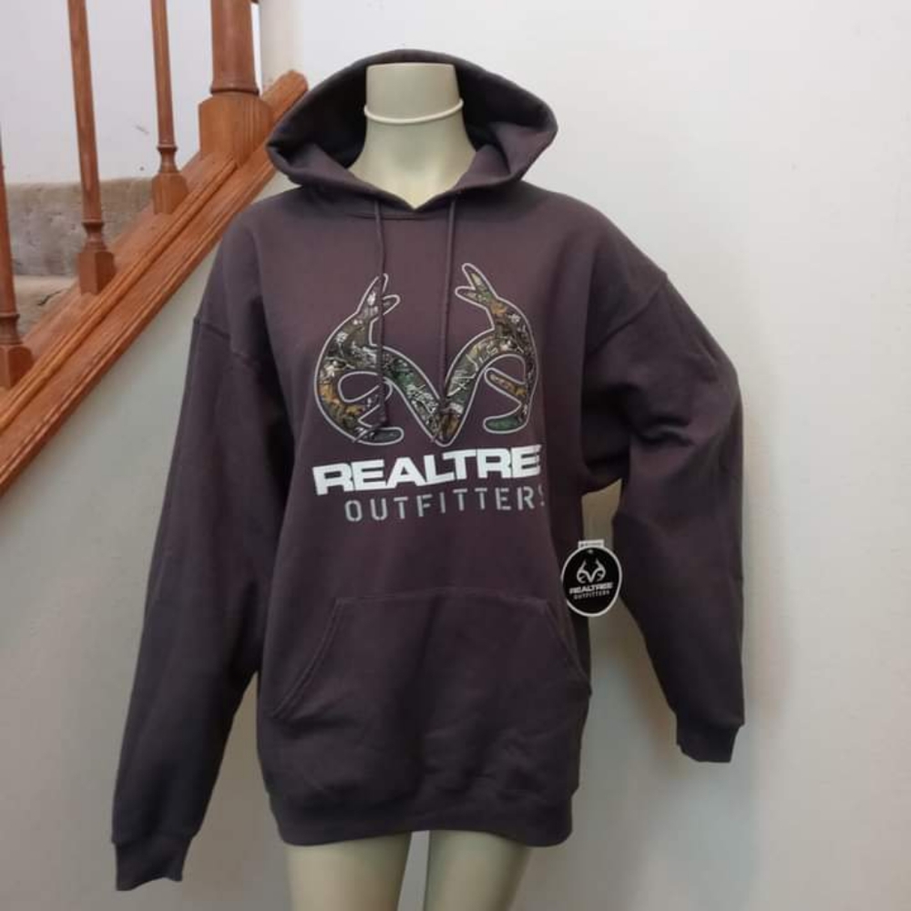 NWT Men's XL Realtree Outfitters Sweatshirt Hoodie With Kangaroo Pocket